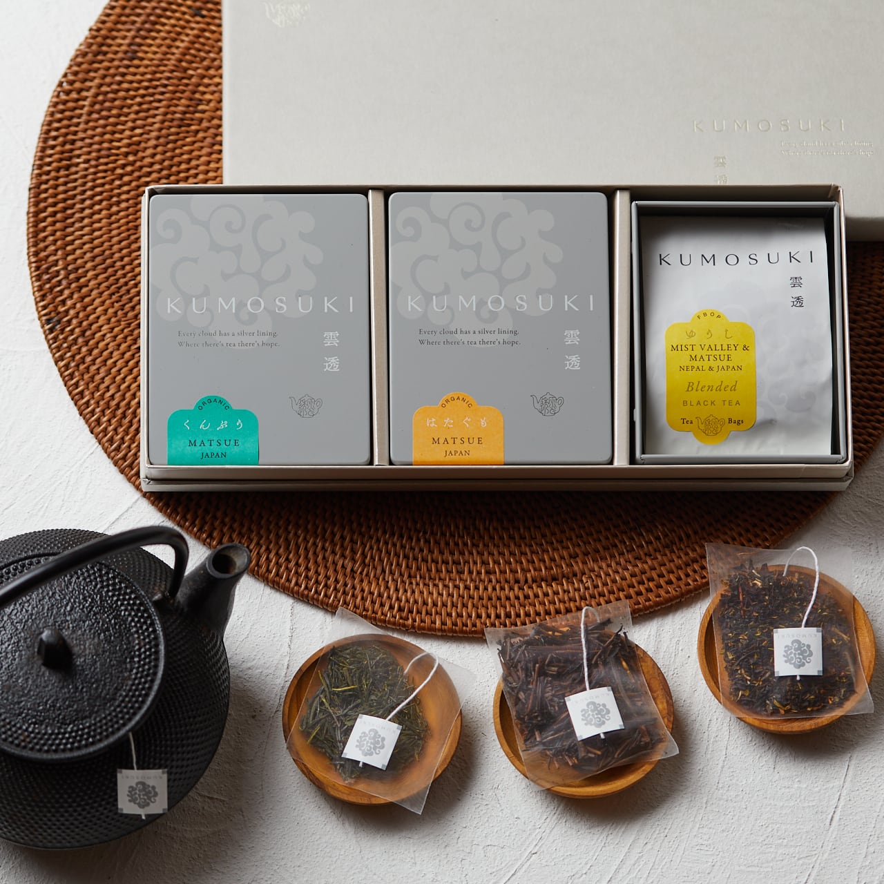 JAPAN / ギフトボックス 缶入り 雲透 〜KUMOSUKI〜